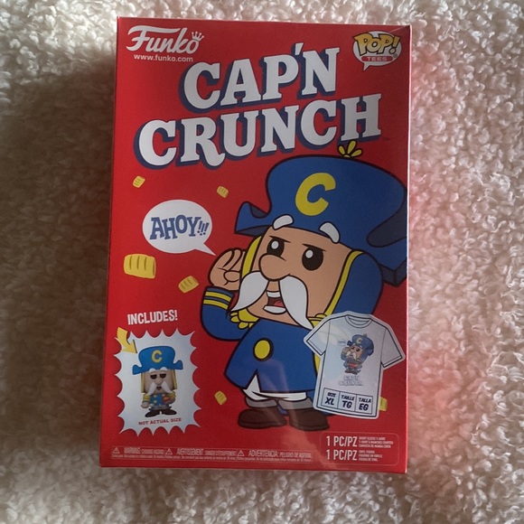 Funko Cap N Crunch T Shirt . Size XL. New - Picture 7 of 7